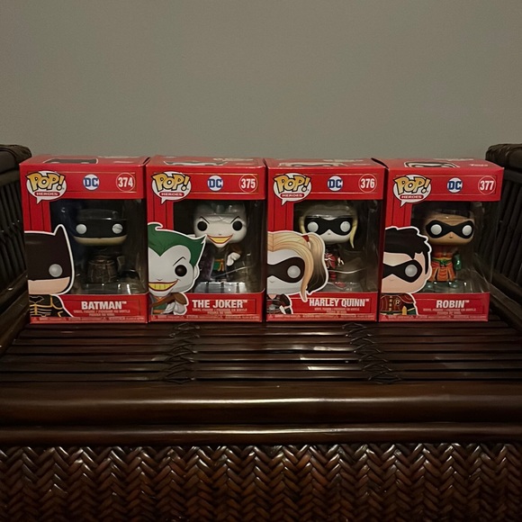 Funko Pop DC - Batman The Joker Harley Quinn Robin